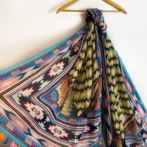 Tiger Tree Bohemian Oversized Tassel Scarf